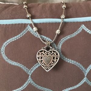 Brighton Reno heart necklace